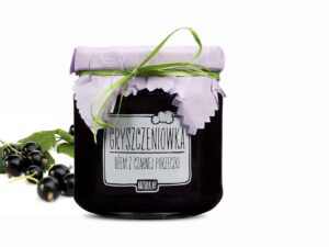 Dżem z czarnej porzeczki 210ml - Gryszczyniówka
