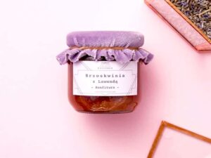 Konfitura Brzoskwinia z Lawendą