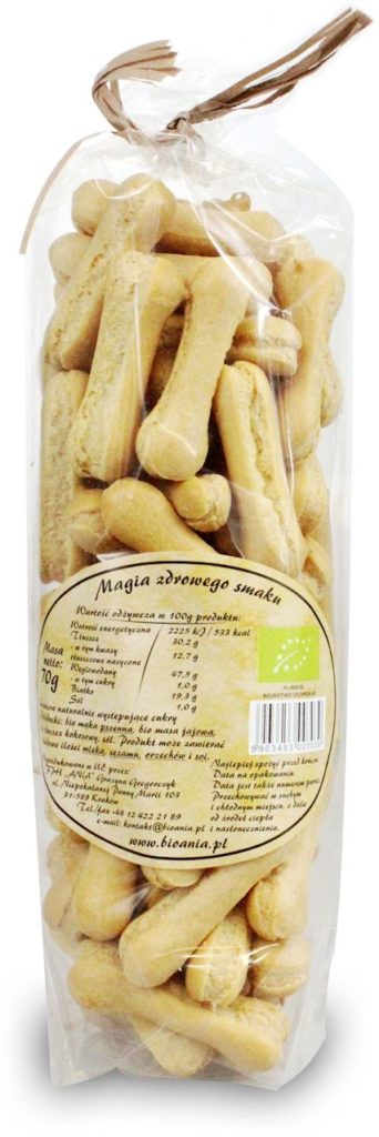 Pałeczki ptysiowe bez cukru BIO 70 g