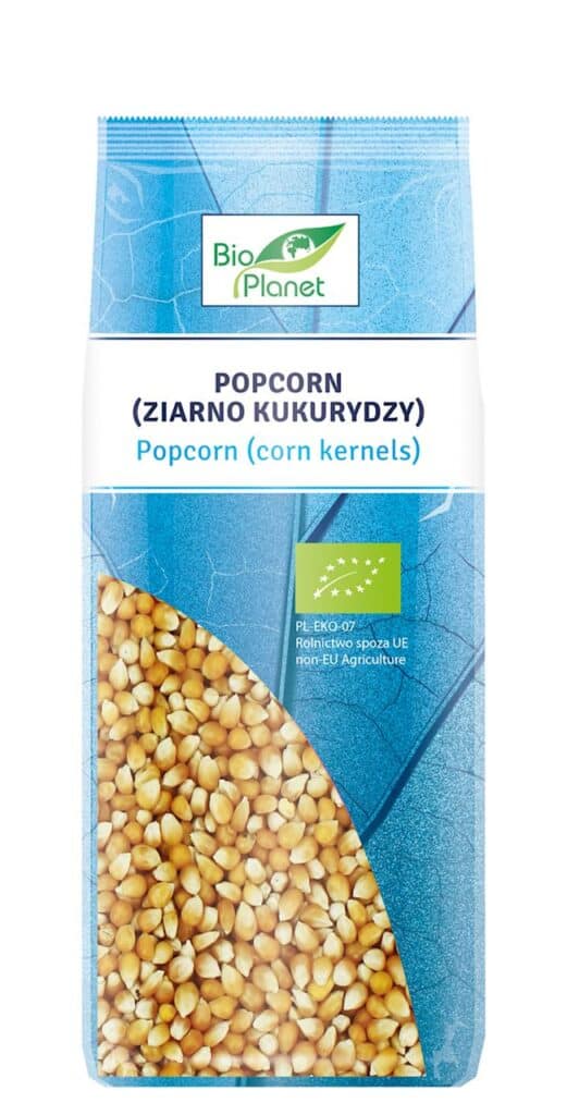 Popcorn (ziarno kukurydzy) Bio 400g - Bio Planet