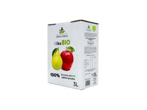 Sok jabłkowo- gruszkowy 3L Bio