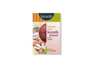 Salami Toscanella z czosnkiem Bio 80g - Bio Verde