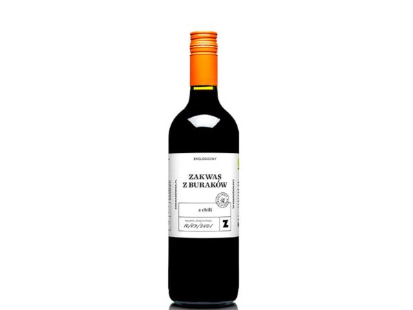 Zakwas z buraków chili bezglutenowy Bio 700 ml - Delikatna (Zakwasownia)