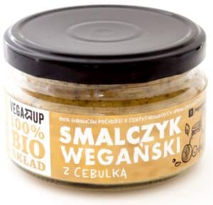 Smalczyk wegański z cebulką Bio 190g - VEGA UP