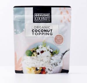Posypka kokosowa świeża BIO 150 g - GENUINE COCONUT