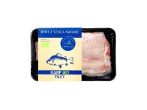 Karp świeży filet BIO tacka (około 0,50 kg) - RYBY Z SERCA NATURY