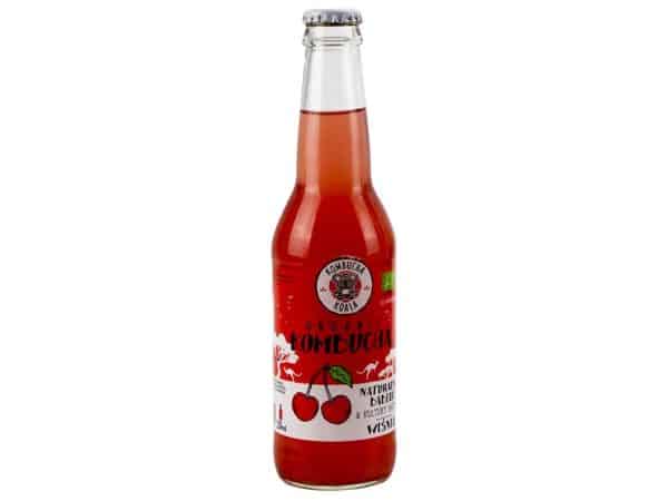 Kombucha o smaku wiśni  BIO 330 ml - KOMBUCHA KOALA