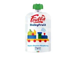 Mus, przecier jabłkowo-malinowo-bananowy BIO 100 g - FRULLA (NATURA NUOVA)