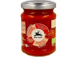 Pesto z czerwonych, suszonych pomidorów BIO 130 g - ALCE NERO