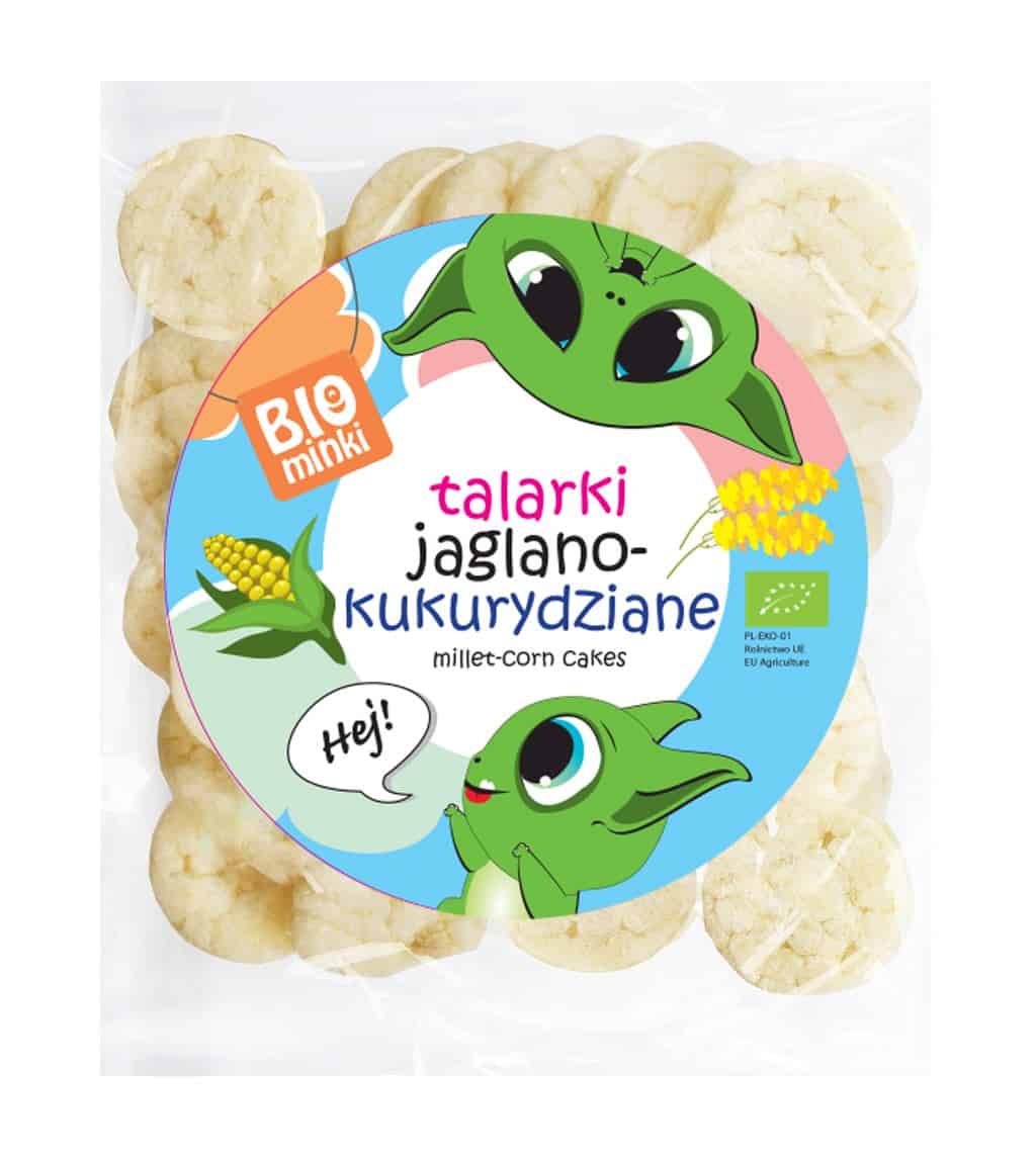 Talarki jaglano kukurydziane BIO 55 g - BIOMINKI