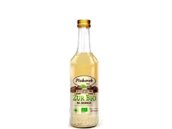Żur na zakwasie BIO 480 ml - PISKOREK