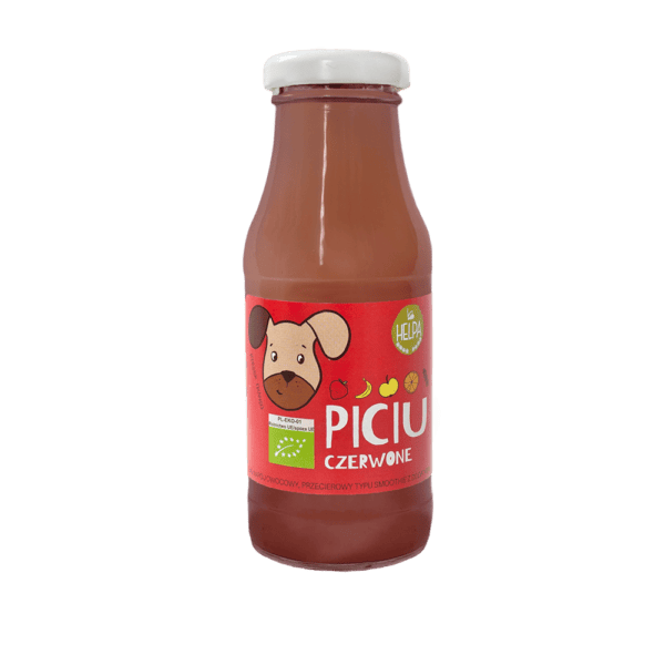Piciu czerwone (SMOOTHIE Z KASZKĄ Z SAMOPSZY) BIO 200 ml - HELPA