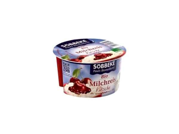 Deser ryżowy wiśniowy BIO 150 g - SOBBEKE