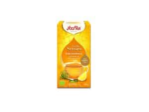 Herbatka dla zmysłów szczęście z zieloną herbatą Ii olejkami eterycznymi (FOR THE SENSES PURE HAPPINESS) BIO (17 x 2,2 g) 37,4 g  - YOGI TEA