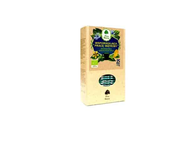 Herbatka wspomagająca prace wątroby BIO (25 x 1,5 g) 37,5 g - DARY NATURY