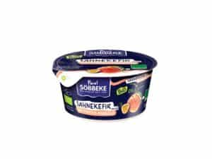 Kefir kremowy brzoskwinia-marakuja  BIO 150 g - SOBBEKE