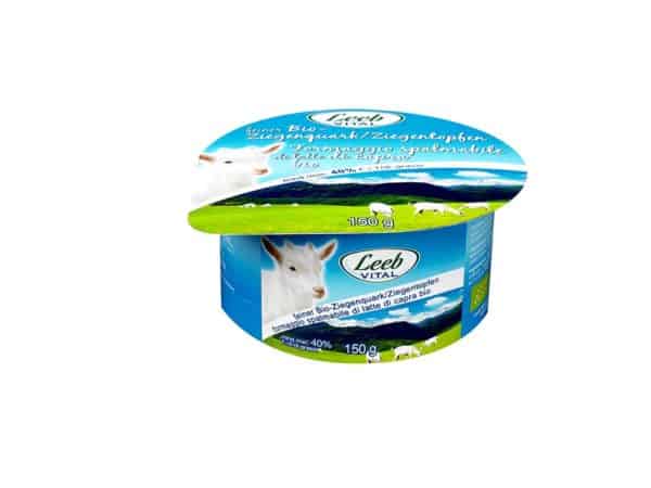 Kozi twaróg (40 % TŁUSZCZU W SUCHEJ MASIE) BIO 150 g - LEEB VITAL