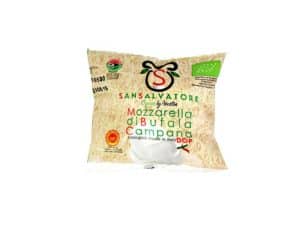 MOZZARELLA Z MLEKA BAWOLEGO (1 kulka w folii) BIO 350 g - BIOLOGICA