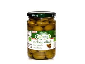 Oliwki zielone bez pestek w zalewie BIO 280 g (160 g) (SŁOIK) - BIO ORGANICA ITALIA