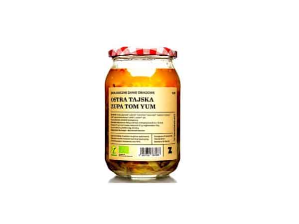 Zupa tajska ostra TOM-YUM BIO 900 ml - ZAKWASOWNIA