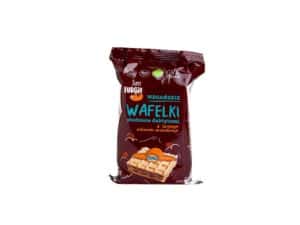 Wafelki z kremem kakaowo - orzechowym słodzone daktylami BIO (4 x 30 g) 120 g - ME GUSTO (SUPER FUDGIO)