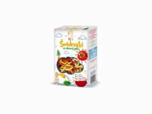 Makaron KIDS świderek nr 1 pięciosmakowy 250 g - Bartolini