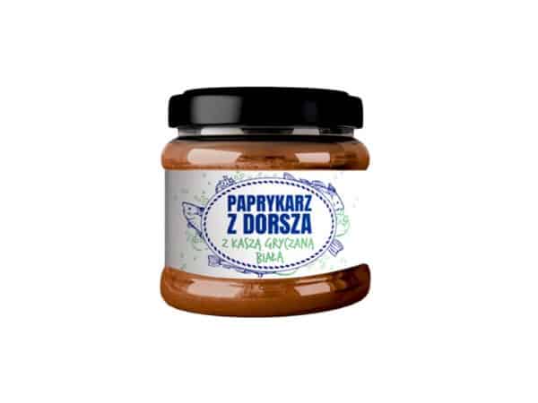 Paprykarz z Dorsza z Kaszą Gryczaną 155g - Kuter Fish