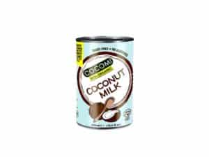 COCONUT MILK - napój kokosowy bez gumy guar (17 % TŁUSZCZU) BIO 400 ml (PUSZKA) - COCOMI