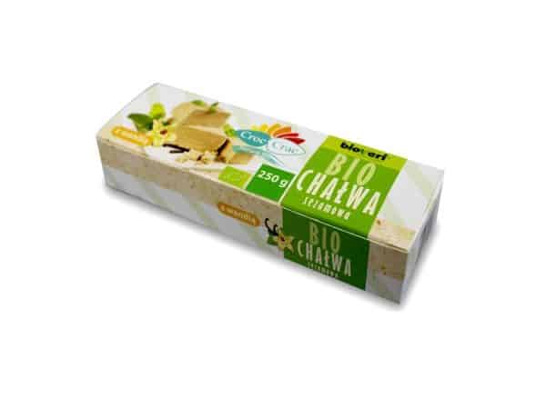 Chałwa sezamowa z wanilią BIO 250 g - CROC-CRAC (BIOVERI)