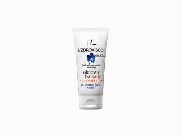 Balsam olejowy do demakijażu oczu WZMACNIAJĄCY RZĘSY 60 ml - UZDROVISCO