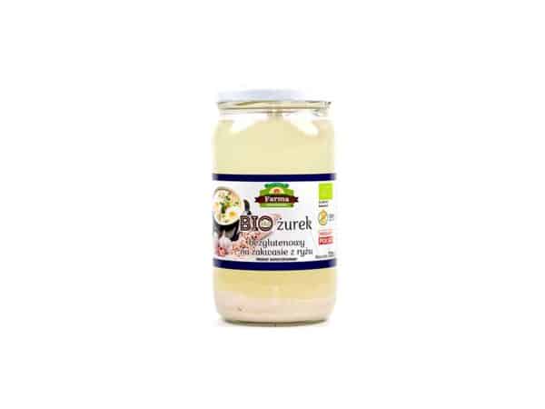 Żurek na zakwasie z ryżu BEZGLUTENOWY BIO 700 ml - FARMA ŚWIĘTOKRZYSKA