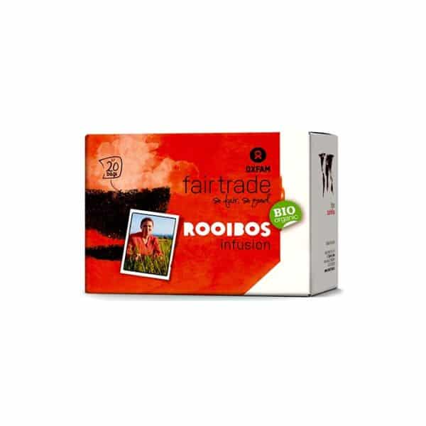 Herbatka ROOIBOS INFUSION FAIR TRADE BIO (20 x 1,5 g) 30 g - OXFAM