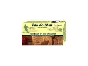 TUŃCZYK BONITO W BIO OLIWIE Z OLIWEK EXTRA VIRGIN 120 g (90 g) - PAN DO MAR