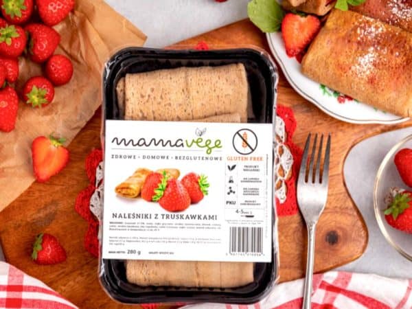  Naleśniki z truskawkami 280g - Mamavege