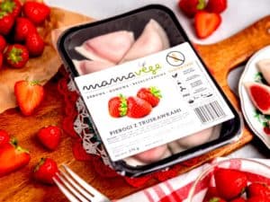 Pierogi z truskawkami bezglutenowe (275g) - Mamavege