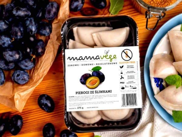 Pierogi ze śliwkami - Mamavege