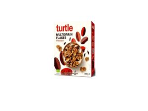PŁATKI ZBOŻOWE Z WIÓRKAMI CZEKOLADOWYMI BEZGLUTENOWE BIO 300 g - TURTLE