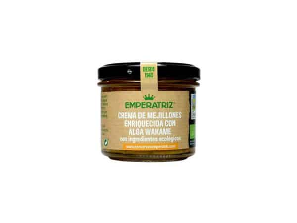 Pasta z małż Z ALGAMI WAKAME BIO 110 g - EMPERATRIZ