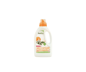 Płyn do płukania i zmiękczania prania  POMARAŃCZOWY (KONCENTRAT) ECO 750 ml (30 PRAŃ) - ALMAWIN