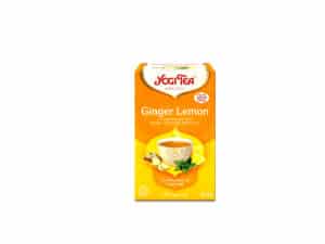 HERBATKA IMBIROWO - CYTRYNOWA (GINGER LEMON) BIO (17 x 1,8 g) 30,6 g - YOGI TEA