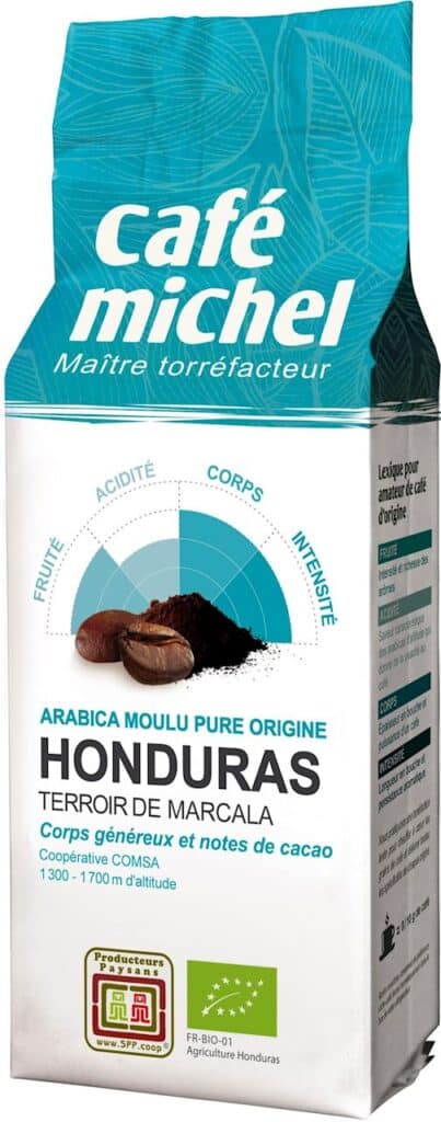 KAWA MIELONA ARABICA 100 % HONDURAS FAIR TRADE BIO 250 g - TERRA ETICA (1 szt.)