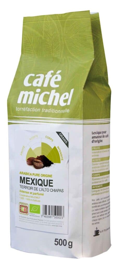 KAWA ZIARNISTA ARABICA 100 % MEKSYK BIO 500 g - TERRA ETICA (1 szt.)