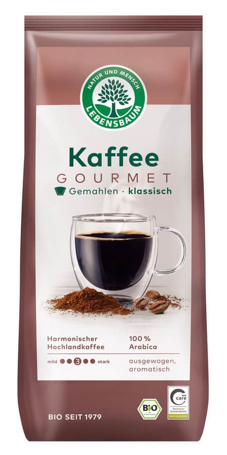 KAWA MIELONA ARABICA 100 % KLASYCZNA BIO 500 g - LEBENSBAUM (1 szt.)
