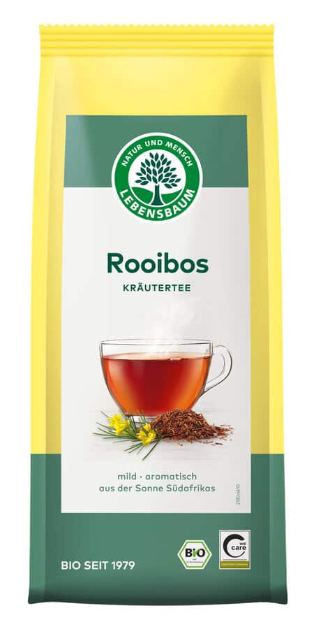 HERBATKA ROOIBOS LIŚCIASTA BIO 100 g - LEBENSBAUM (2 szt.)