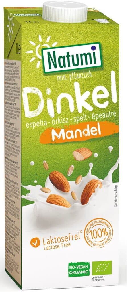 NAPÓJ ORKISZOWO - MIGDAŁOWY BEZ DODATKU CUKRÓW BIO 1 L - NATUMI (2 szt.)