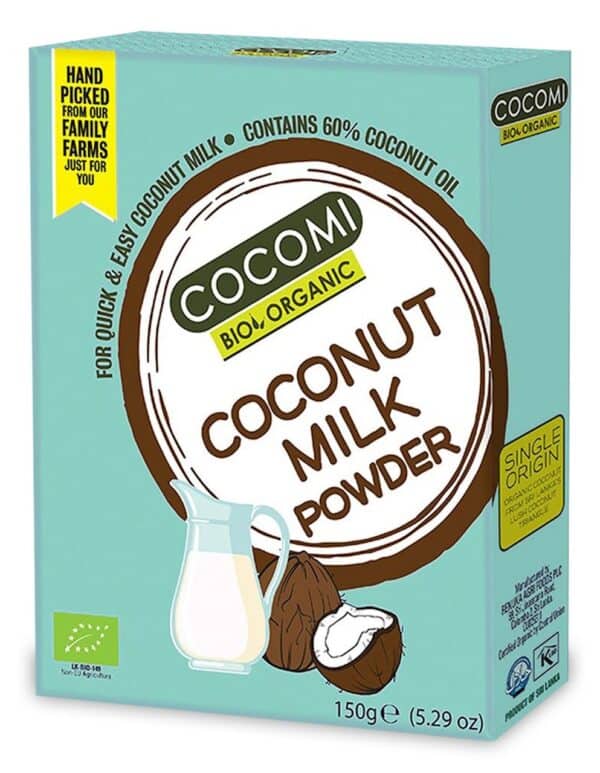 COCONUT MILK - NAPÓJ KOKOSOWY W PROSZKU BIO 150 g - COCOMI (2 szt.)