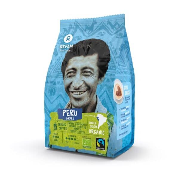 KAWA MIELONA ARABICA 100 % PERU FAIR TRADE BIO 250 g - OXFAM (1 szt.)