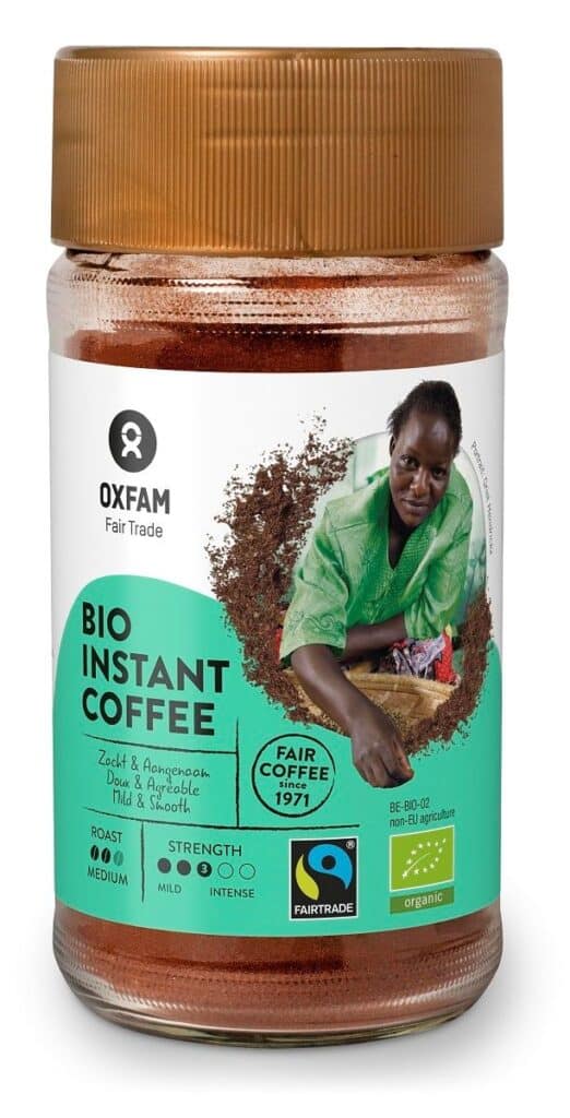 KAWA ROZPUSZCZALNA ARABICA/ROBUSTA TANZANIA FAIR TRADE BIO 100 g - OXFAM (1 szt.)