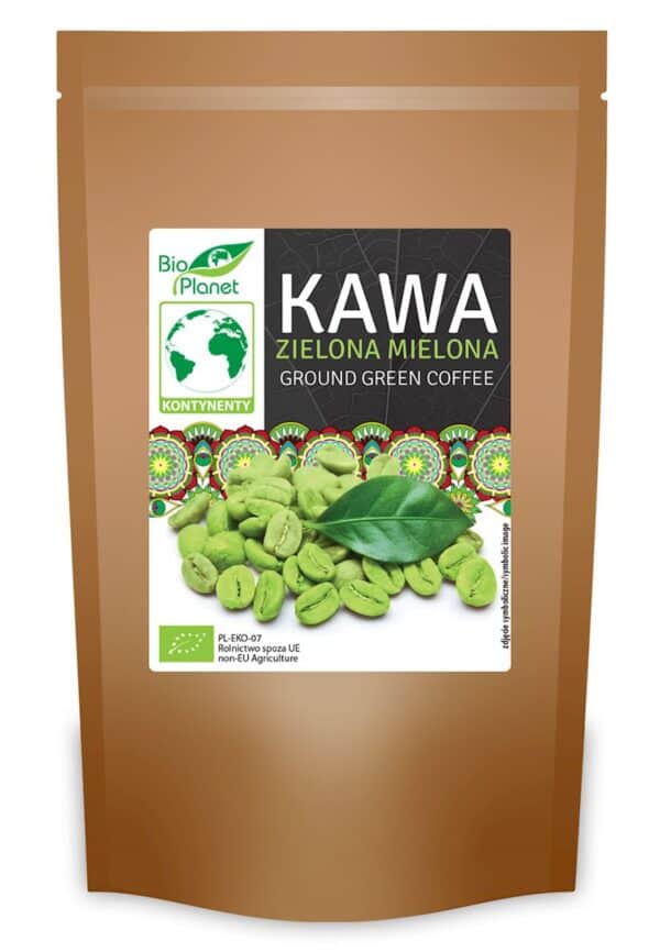 KAWA ZIELONA MIELONA BIO 250 g - BIO PLANET (1 szt.)