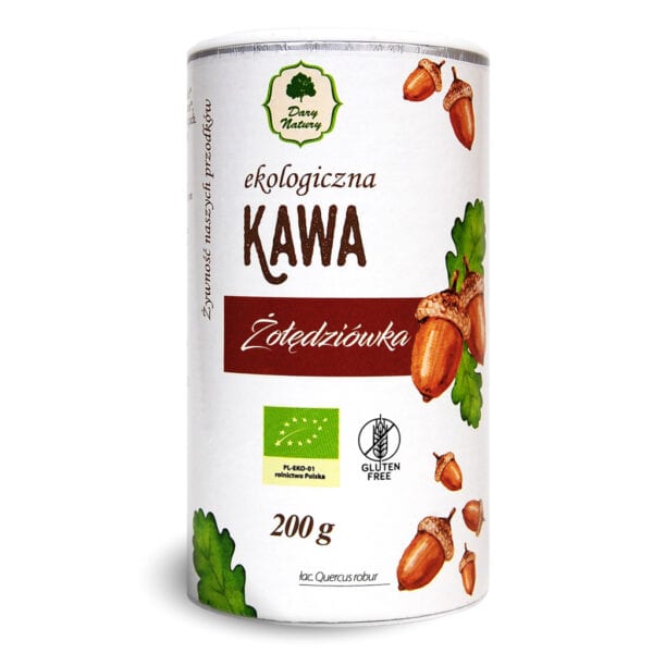 KAWA ŻOŁĘDZIÓWKA BIO 200 g - DARY NATURY (2 szt.)